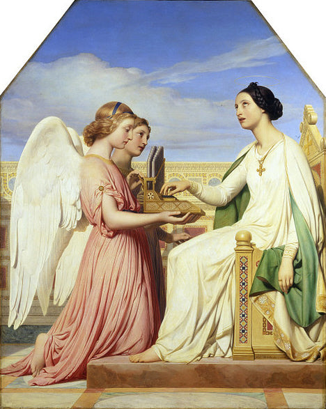 Sainte Cécile et les Anges - Paul Delaroche
