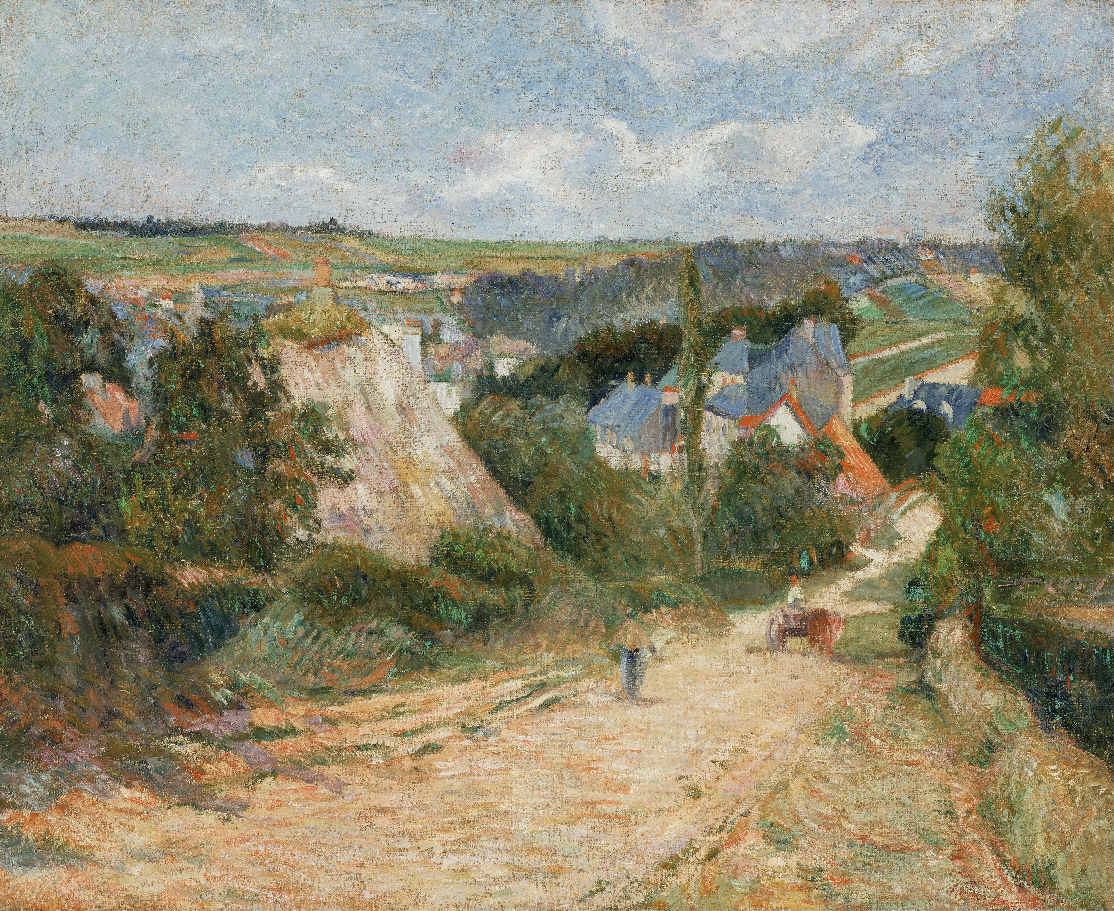 Entrée du village d'Osny - Paul Gauguin