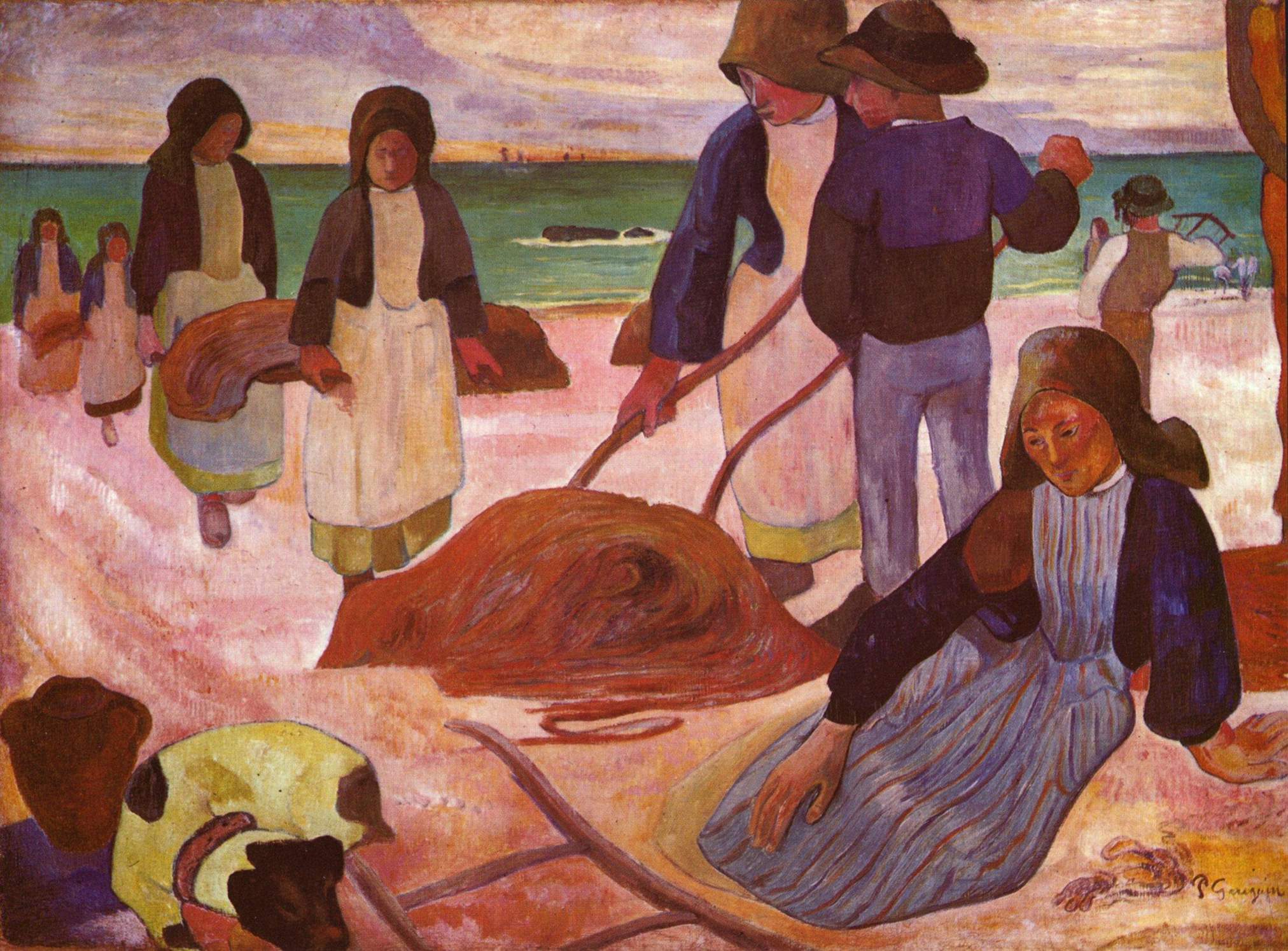Ramasseuses de varech (II) - Paul Gauguin