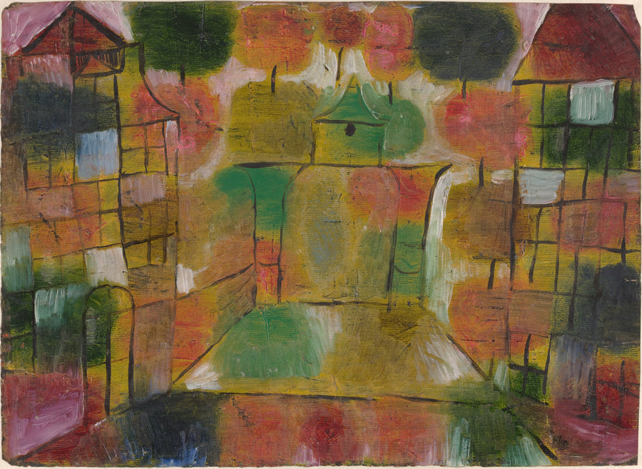 Tree and Architecture―Rhythms - Paul Klee