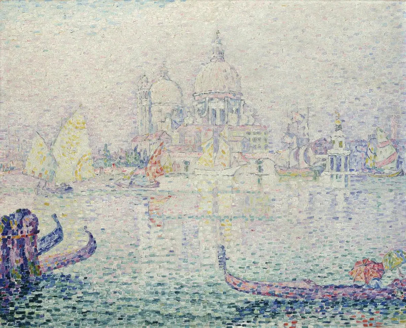 Canal de la Giudecca, Matin (Santa Maria della Salute) - Paul Signac
