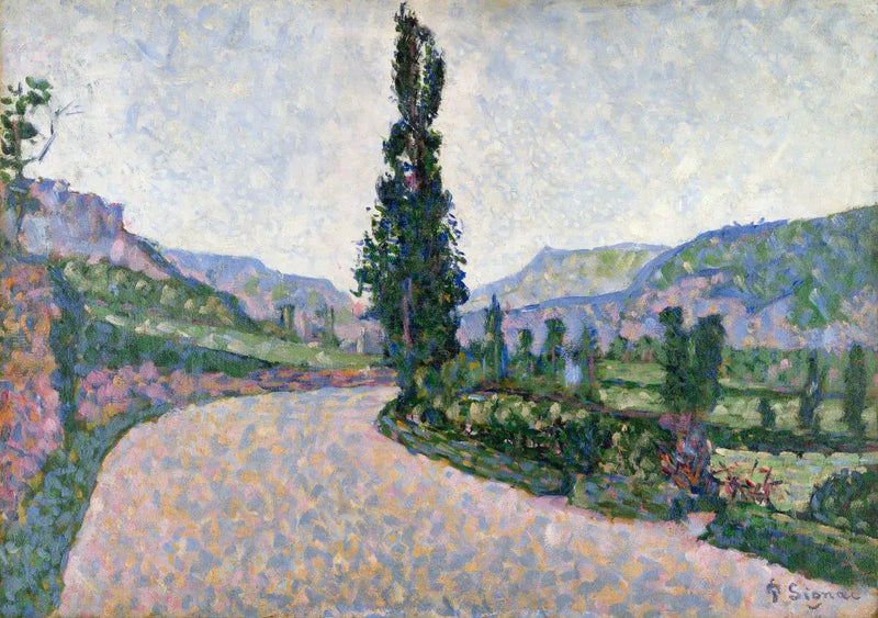 Comblat-le-Château. Le Peuplier - Paul Signac