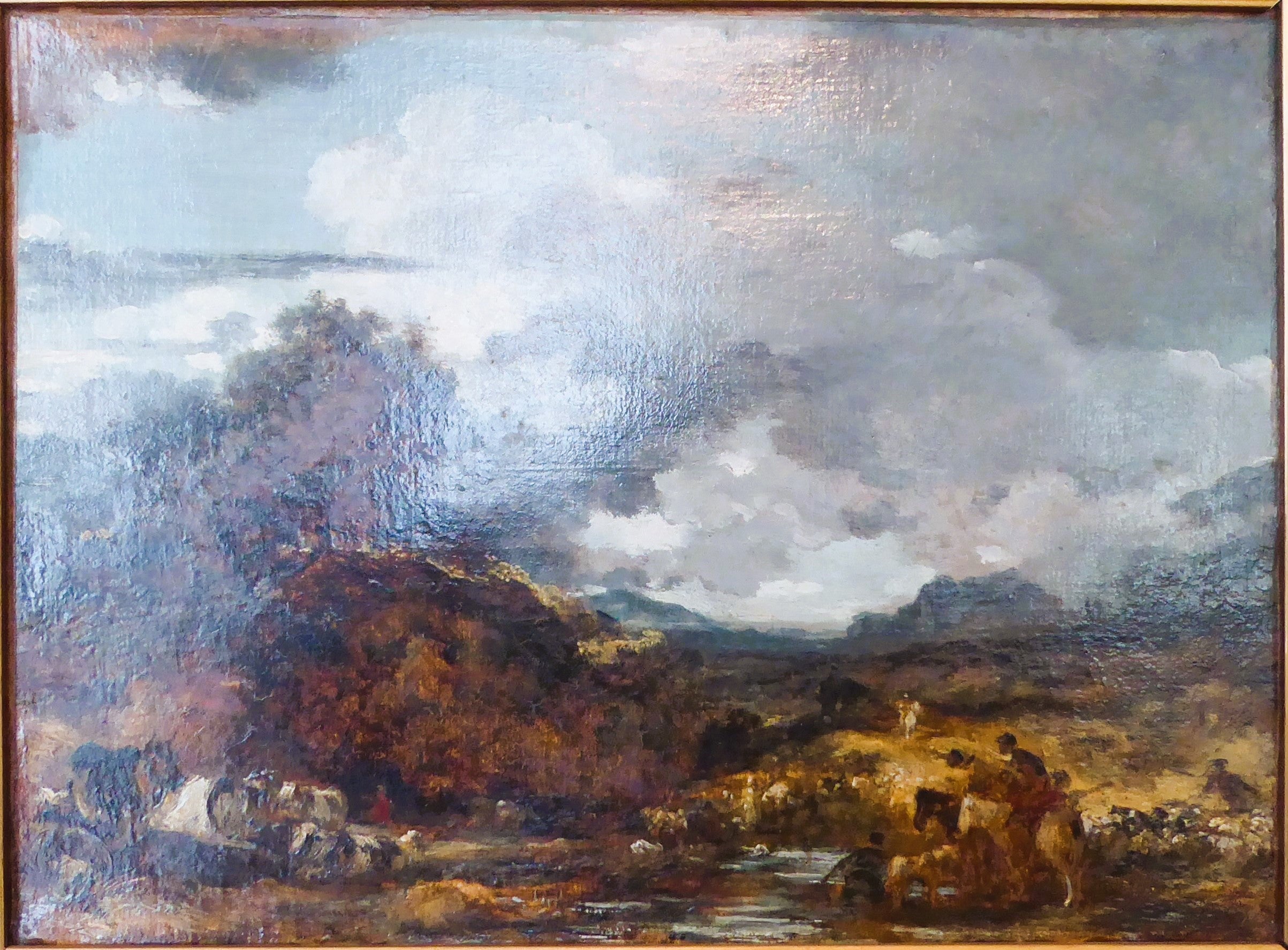 Paysage (le Gué) - Jean-Honoré Fragonard
