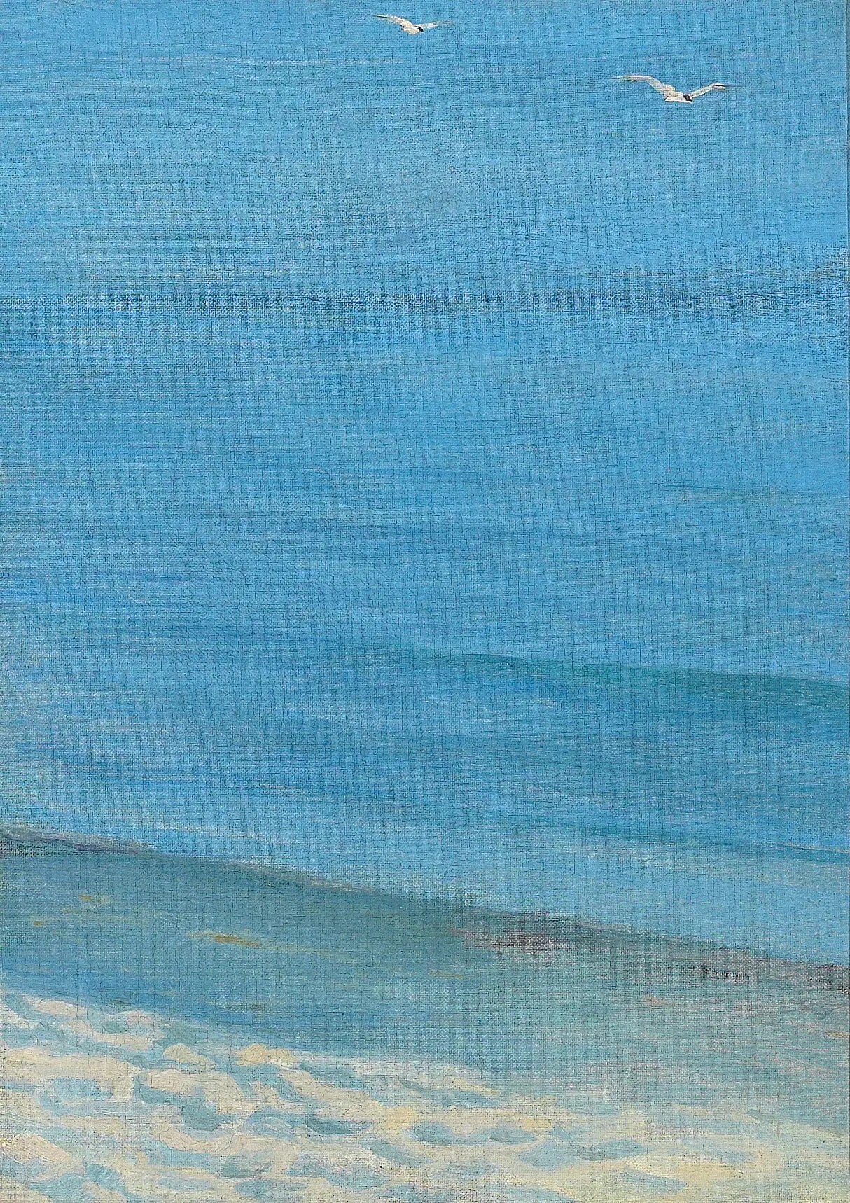 Étude d’une plage - Peder Severin Krøyer - Alpha Reproduction