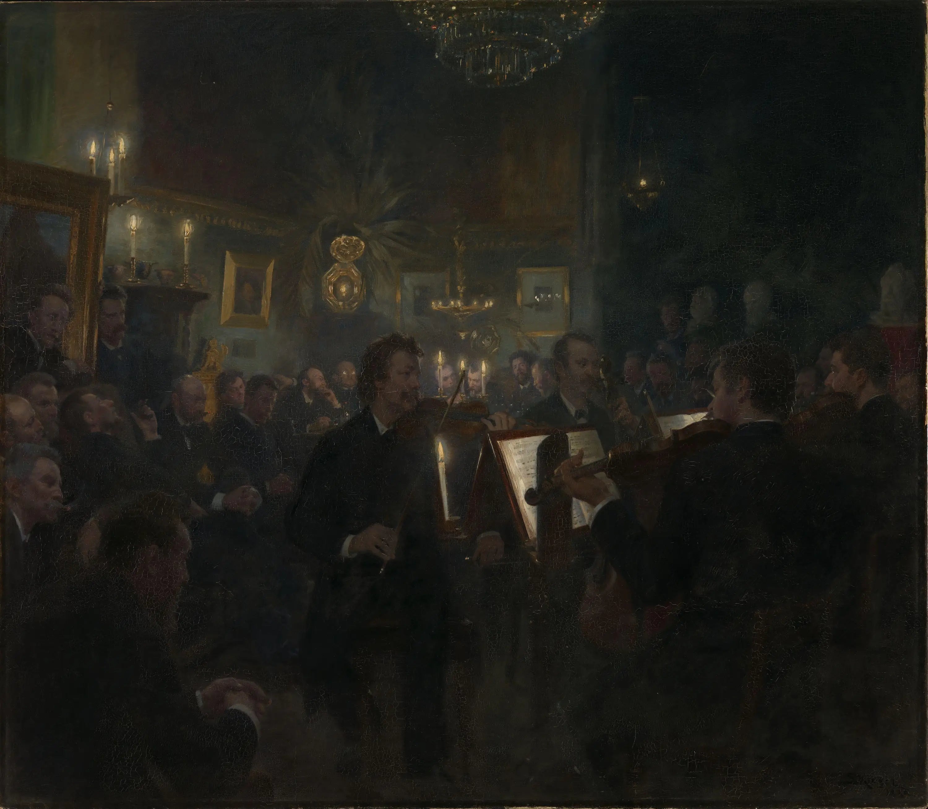 Musique en studio - Peder Severin Krøyer - Alpha Reproduction