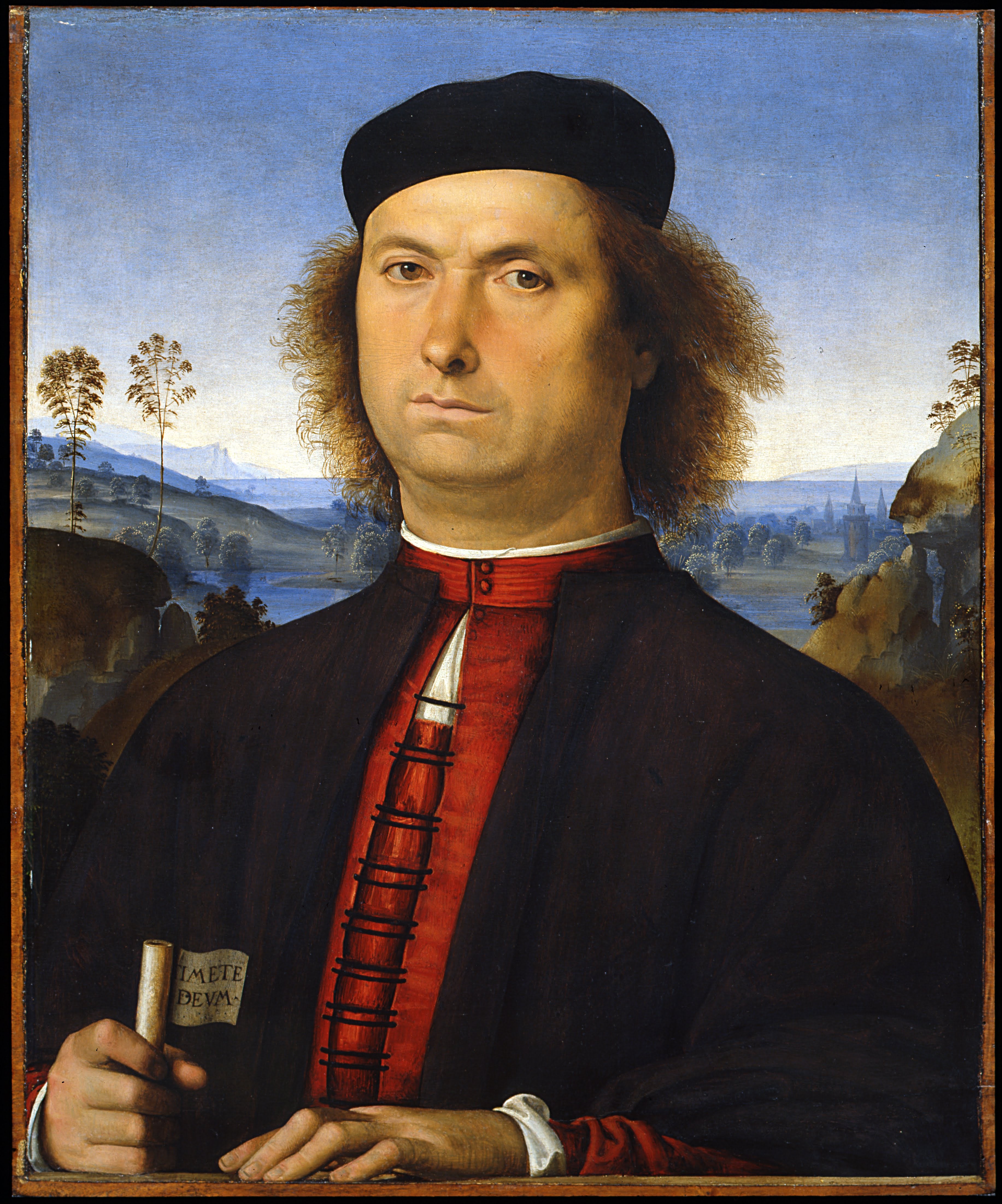 Portrait de Francesco delle Operare - Pietro Perugino