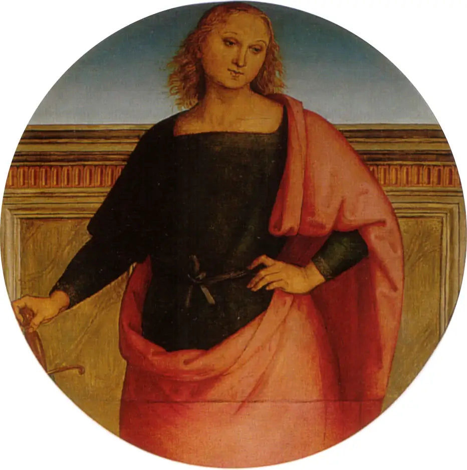 Jeune saint avec une épée - Pietro Perugino - Alpha Reproduction