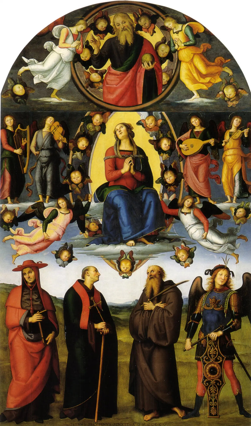 Retable de Vallombrosa - Pietro Perugino