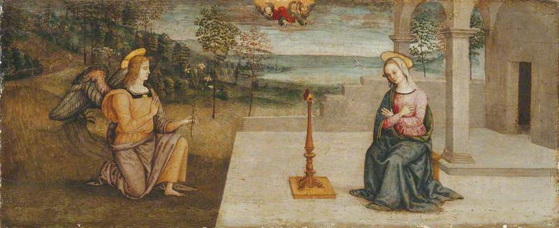 L'Annonciation - Pietro Perugino