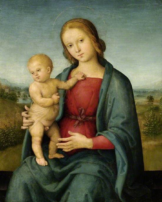 Vierge à l'Enfant - Pietro Perugino