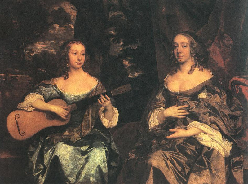 Deux dames de la famille du lac - Peter Lely