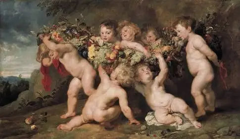 La Guirlande de fruits - Peter Paul Rubens - Alpha Reproduction