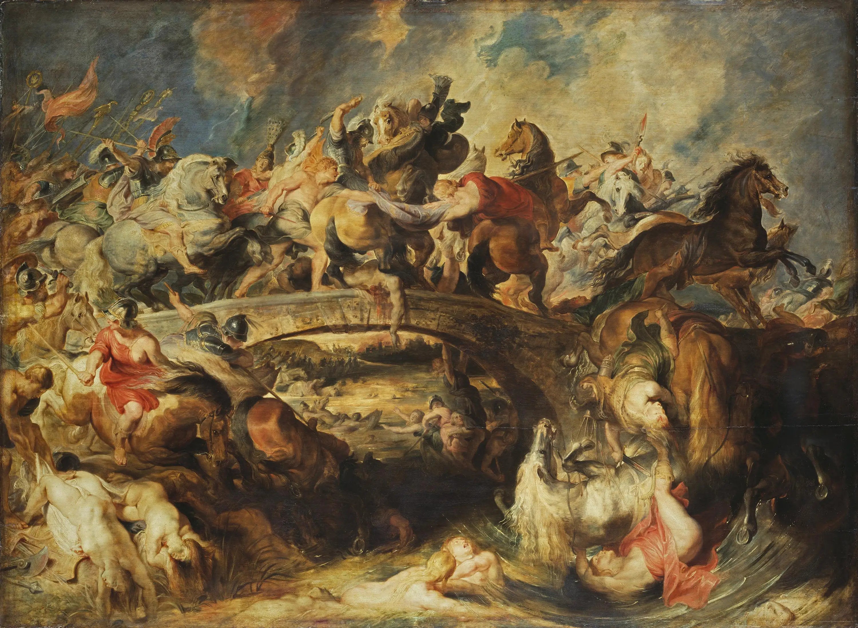La Bataille des Amazones - Peter Paul Rubens - Alpha Reproduction