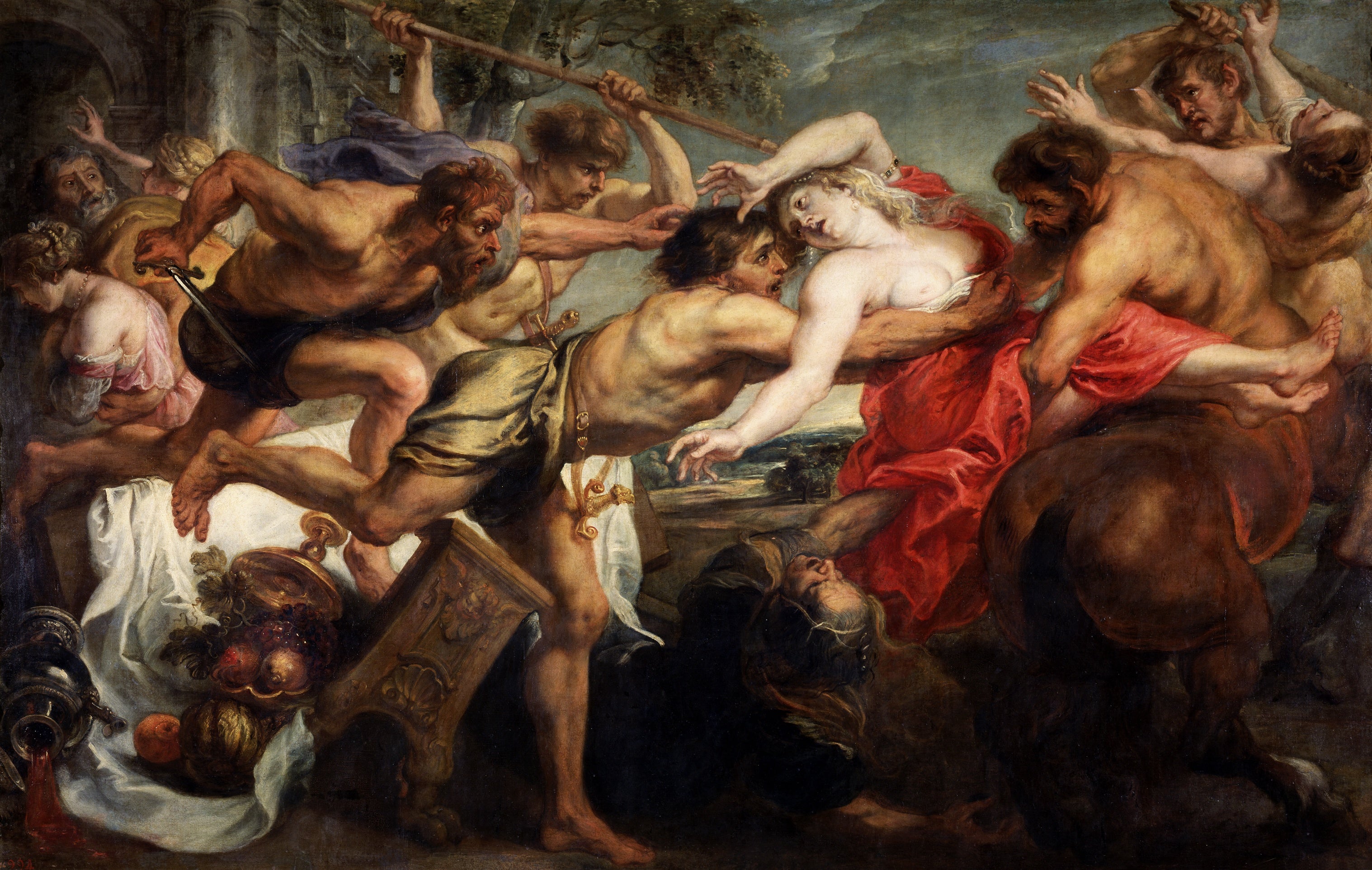 L'Enlèvement d'Hippodamie - Peter Paul Rubens