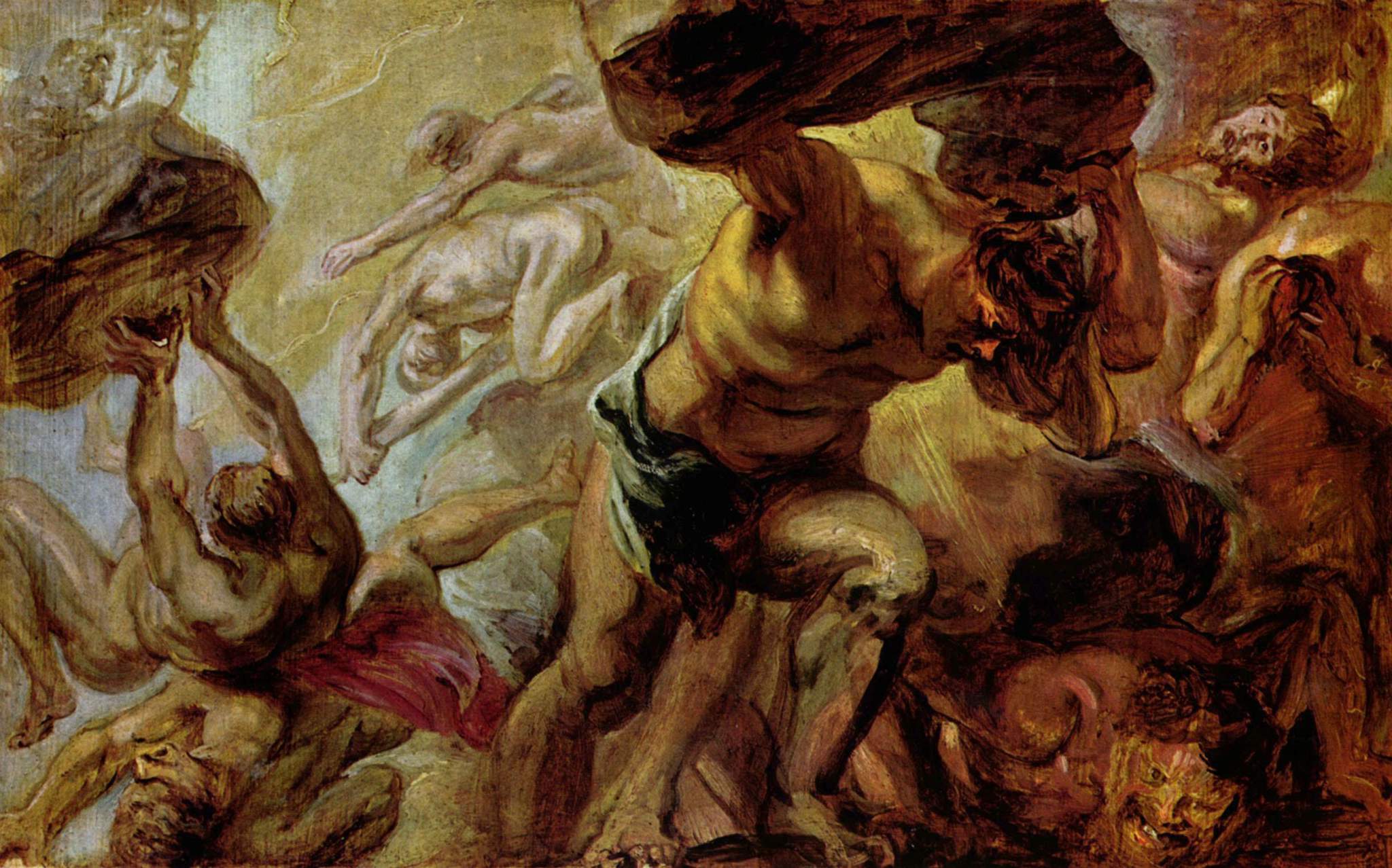 La chute des Géants - Peter Paul Rubens