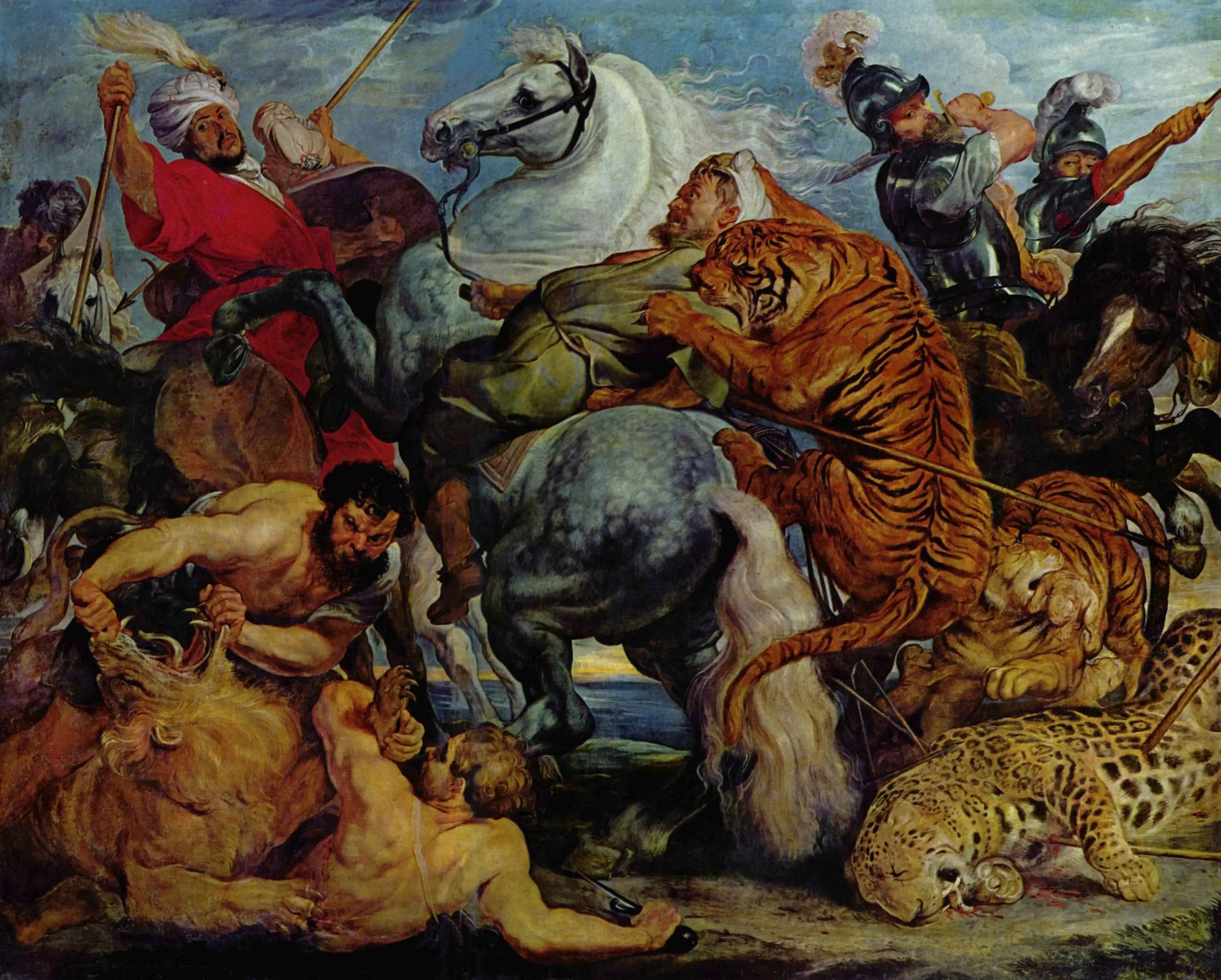 La Chasse au tigre - Peter Paul Rubens - Alpha Reproduction