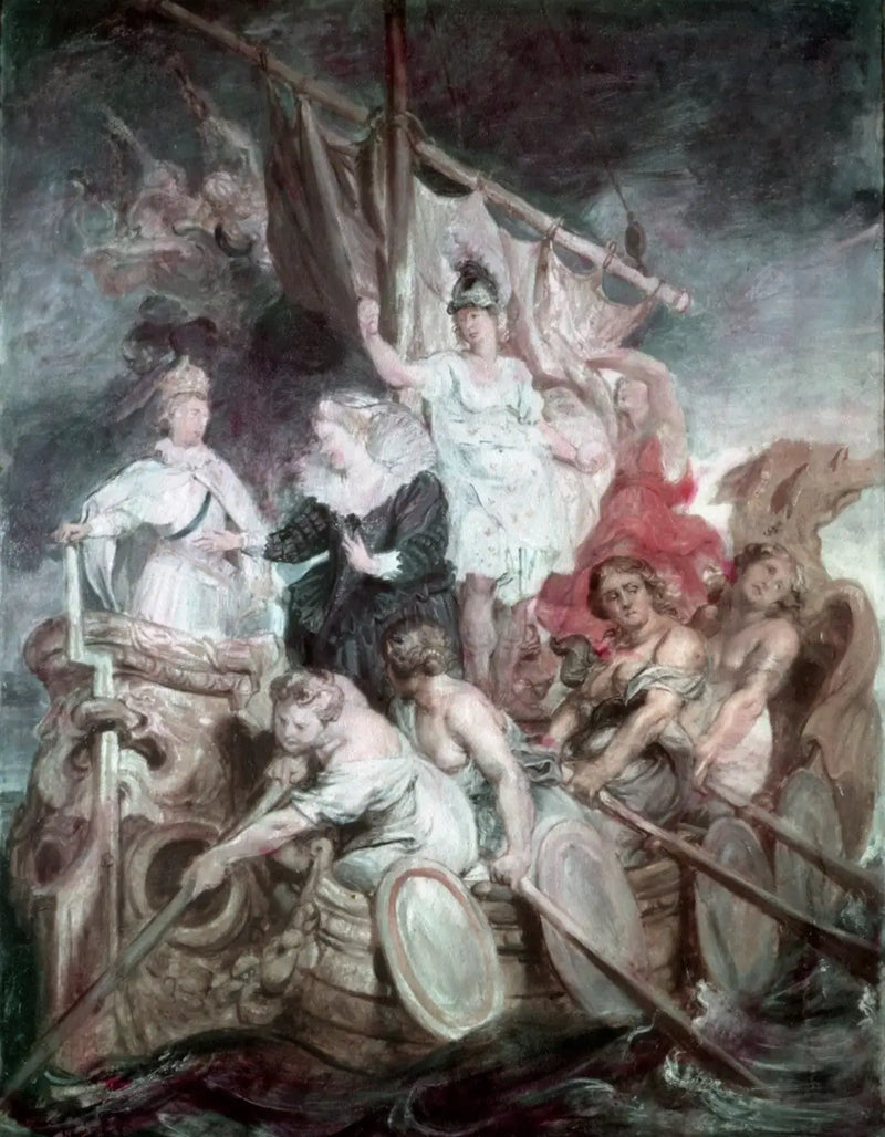 L'avènement de la majorité de Louis XIII - Peter Paul Rubens