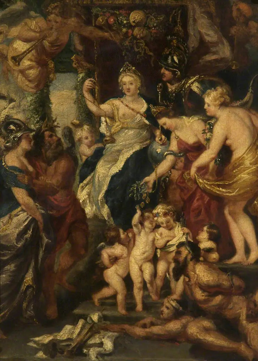 Le bonheur de la régence - Peter Paul Rubens - Alpha Reproduction