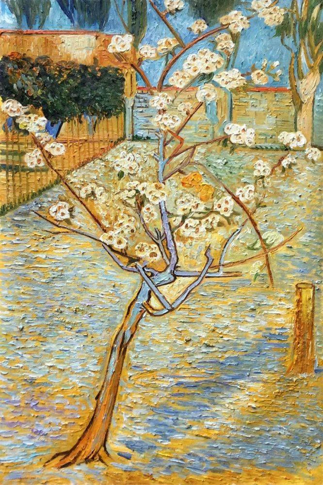 🍐 Petit poirier en fleur – Vincent van Gogh (1888)