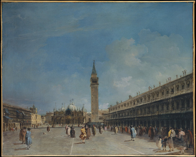 Place Saint-Marc - Francesco Guardi