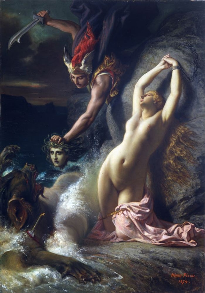 Andromède enchaînée à un rocher - Henri-Pierre Picou