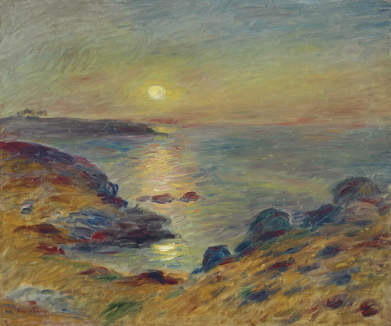 Coucher de soleil à Douarnenez - Pierre-Auguste Renoir