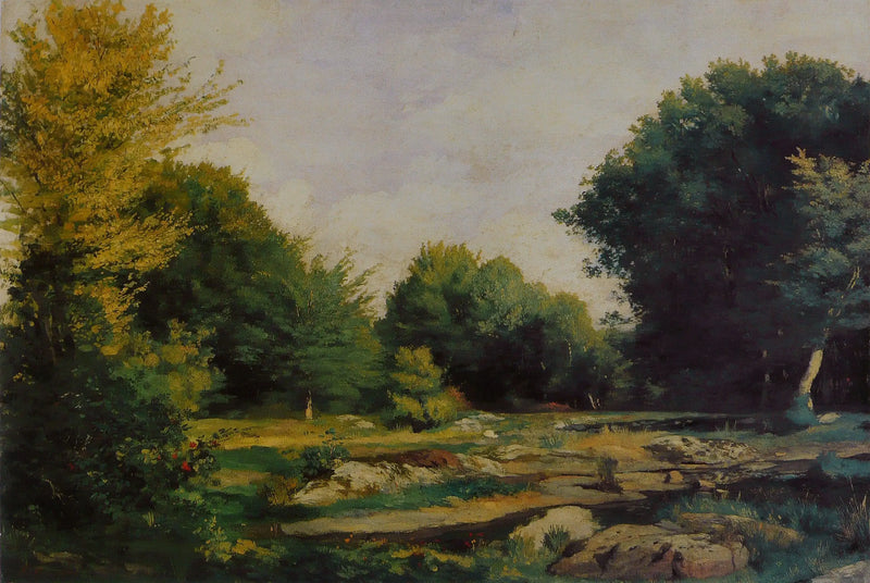 Clairière dans les bois - Pierre-Auguste Renoir