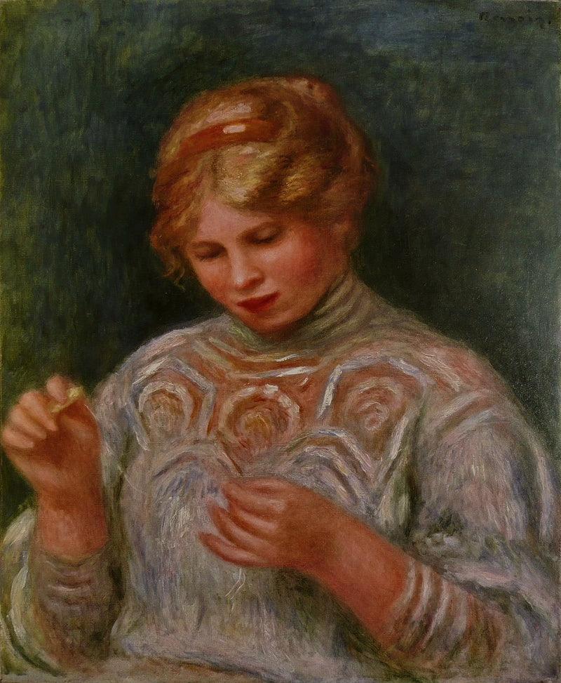 La frivolité - Pierre-Auguste Renoir