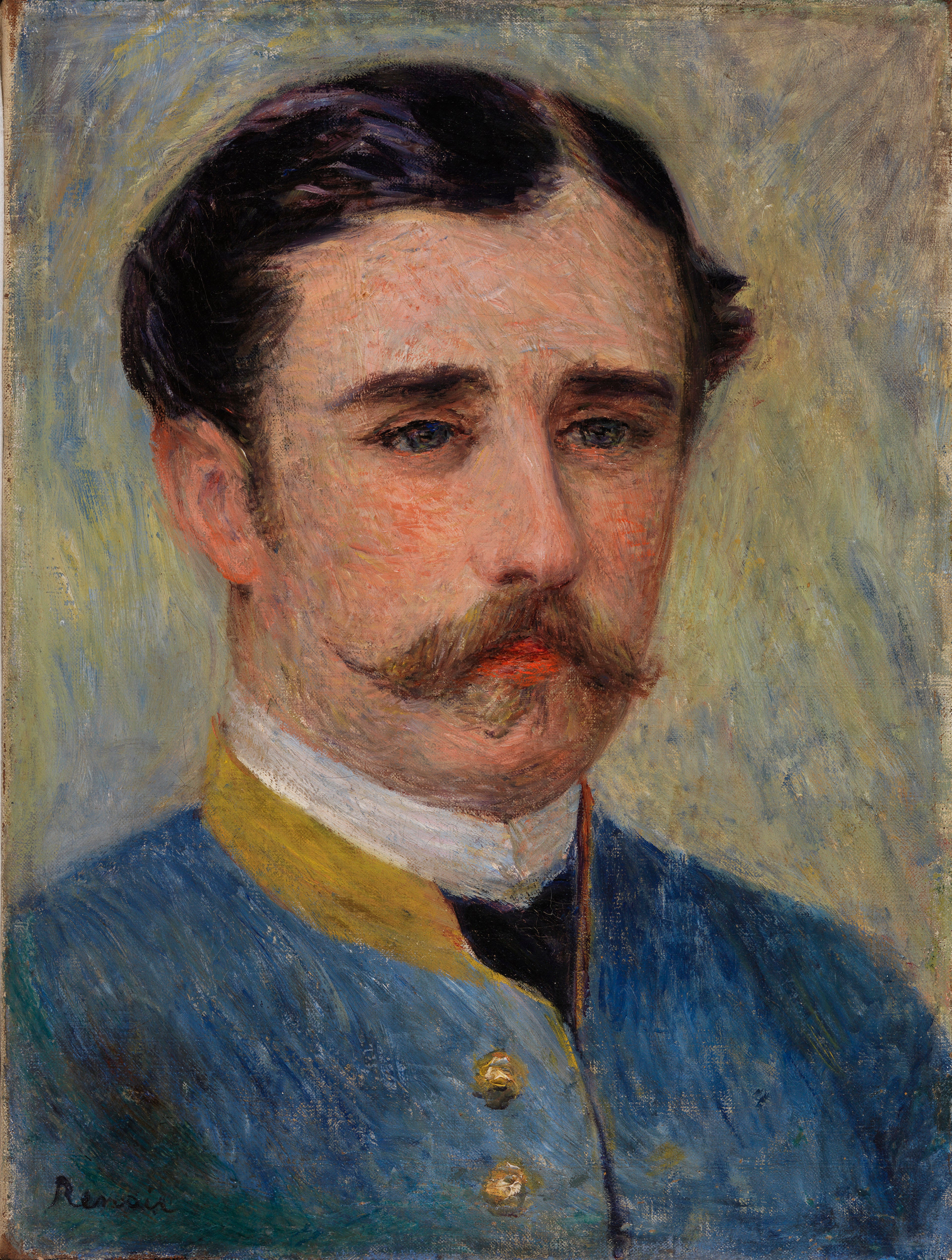 Reproduction du tableau « Portrait d'homme (Monsieur Charpentier) - Pierre-Auguste Renoir » par Alpha Reproduction en peinture à l’huile