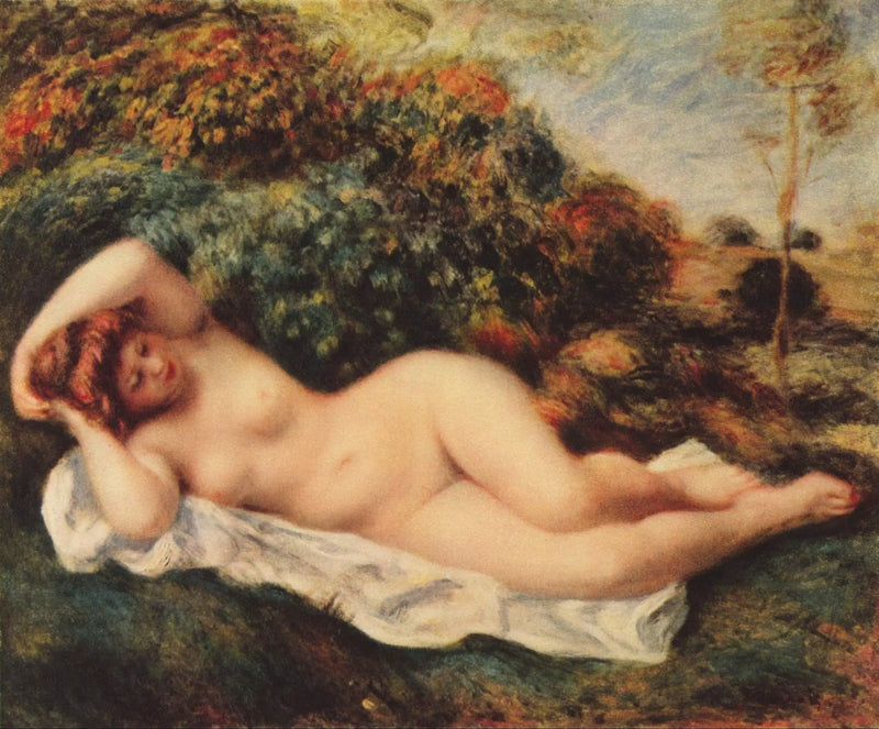 Baigneuse couchée - Pierre-Auguste Renoir