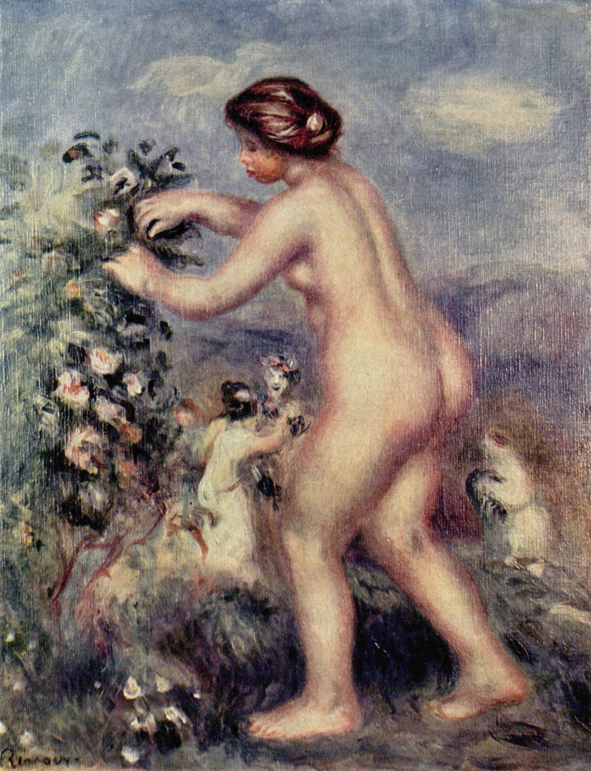 Reproduction du tableau « Ode aux fleurs - Pierre-Auguste Renoir » par Alpha Reproduction en peinture à l’huile