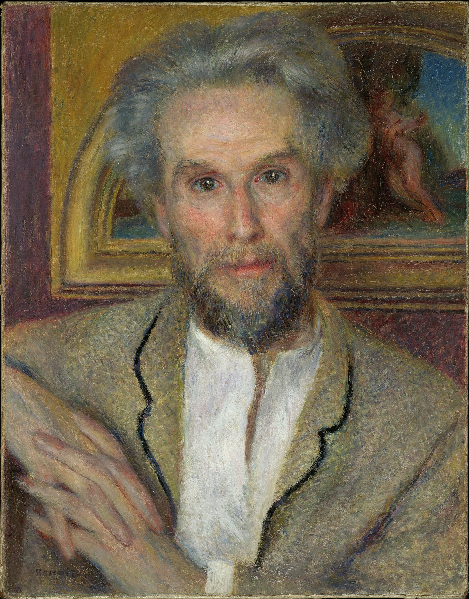 Reproduction du tableau « Victor Chocquet (1821-1891) - Pierre-Auguste Renoir » par Alpha Reproduction en peinture à l’huile