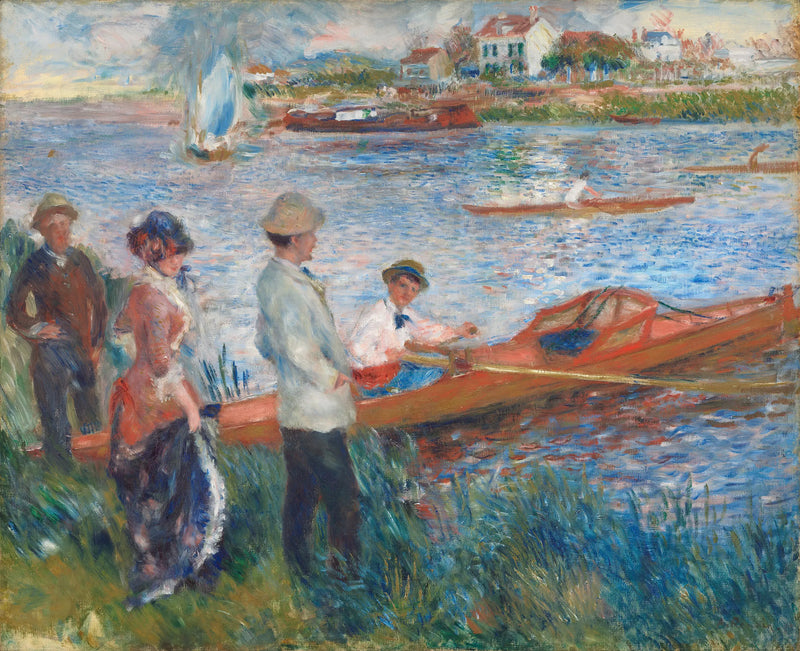Canotiers à Chatou - Pierre-Auguste Renoir
