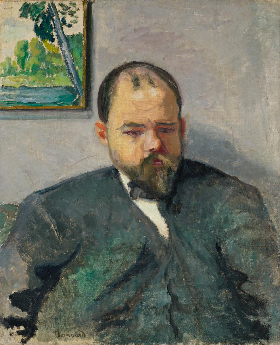 Reproduction du tableau « Ambroise Vollard - Pierre Bonnard » par Alpha Reproduction en peinture à l’huile