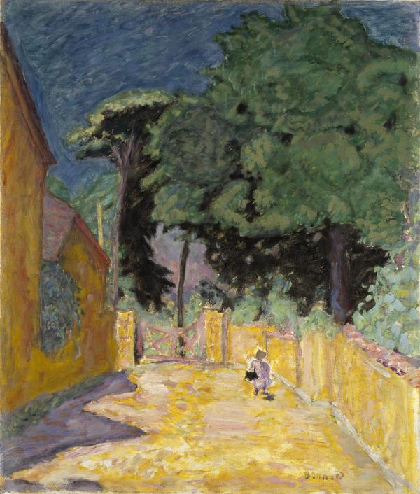 Reproduction du tableau « Ruelle à Vernonnet [Ruelle à Vernonnet] - Pierre Bonnard » par Alpha Reproduction en peinture à l’huile