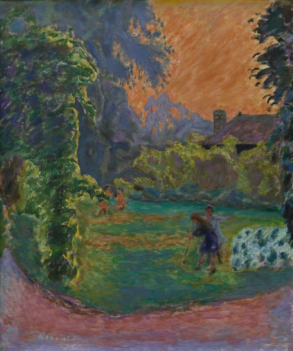 Reproduction du tableau « Soleil couchant - Pierre Bonnard » par Alpha Reproduction en peinture à l’huile