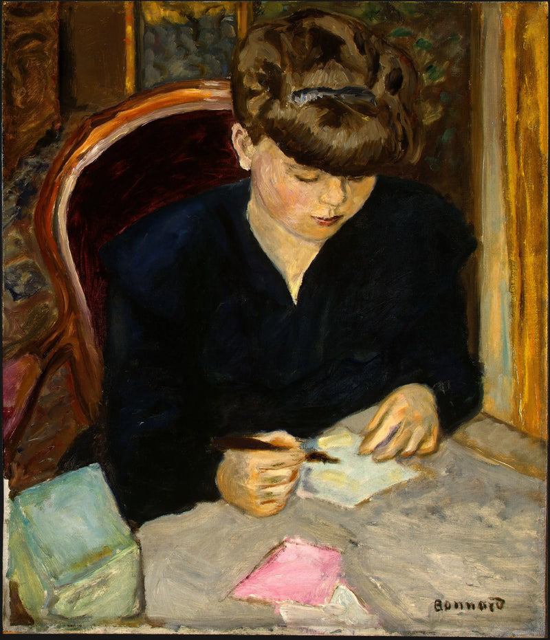 La Lettre - Pierre Bonnard