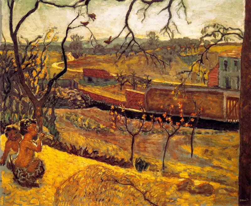 Début du printemps. Petits faunes - Pierre Bonnard