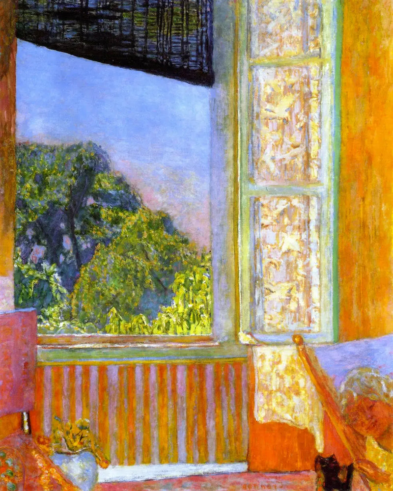 La fenêtre ouverte - Pierre Bonnard