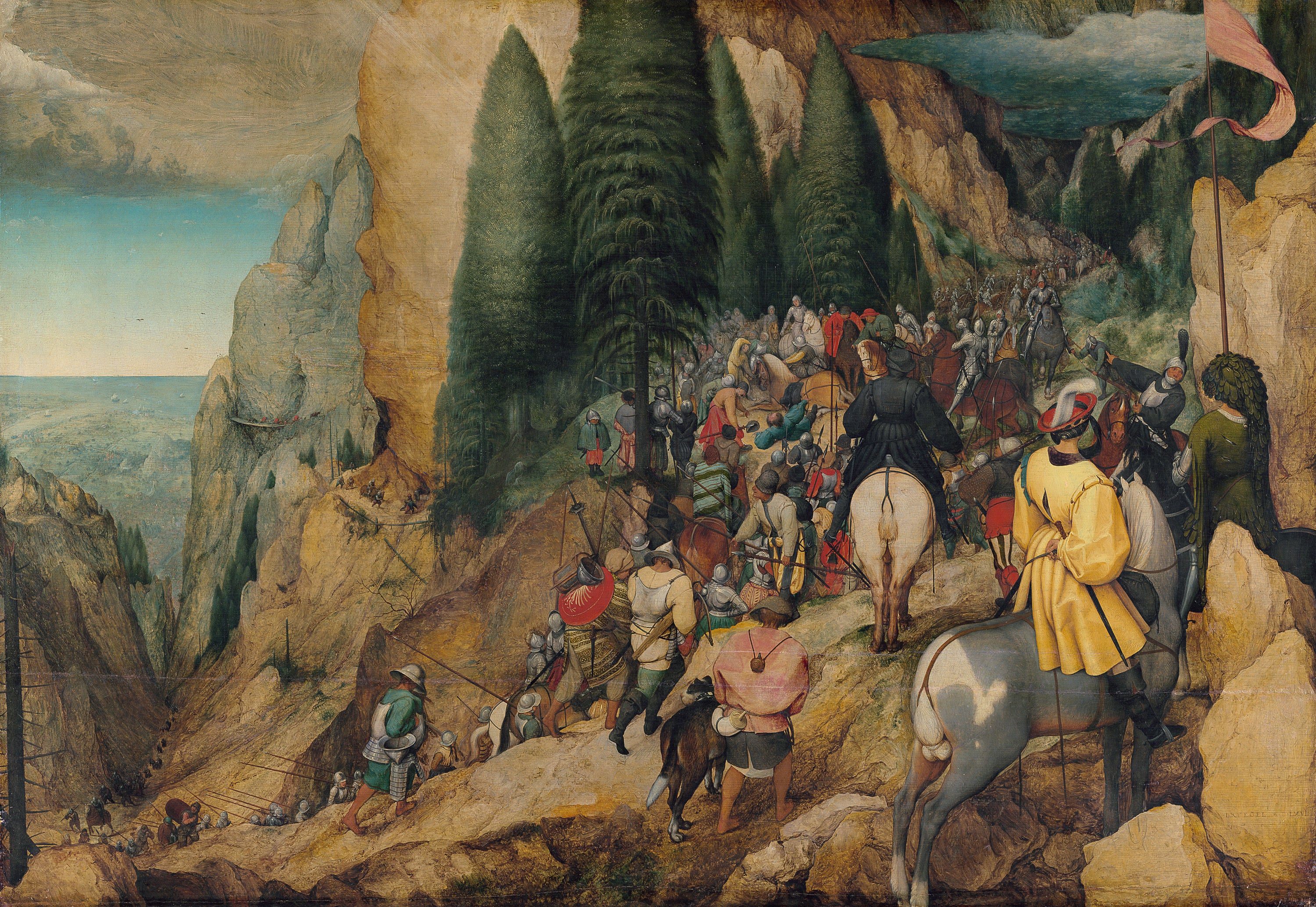 La Conversion de saint Paul - Pieter Brueghel the Elder