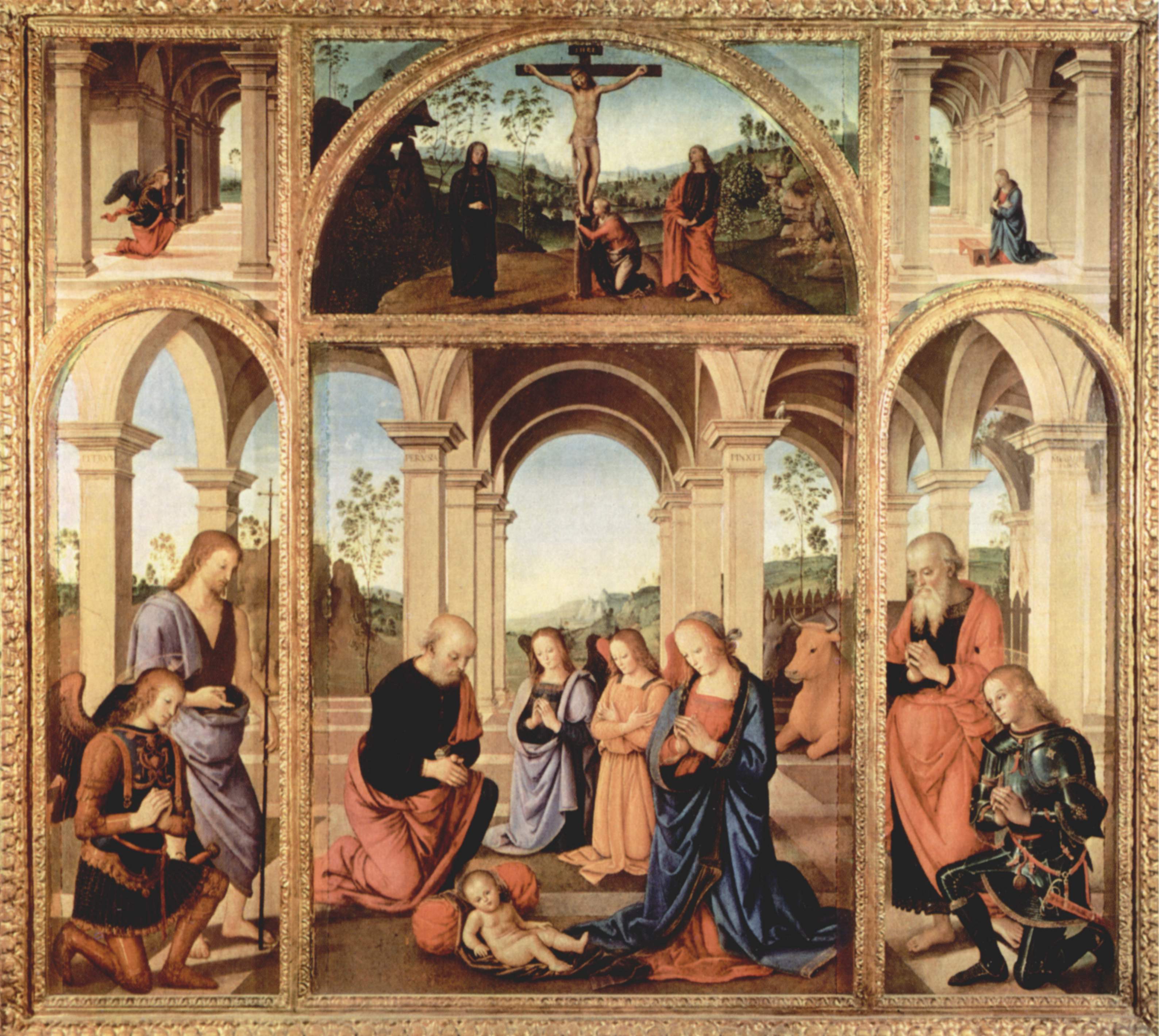 Polyptyque Albani Torlonia - Pietro Perugino