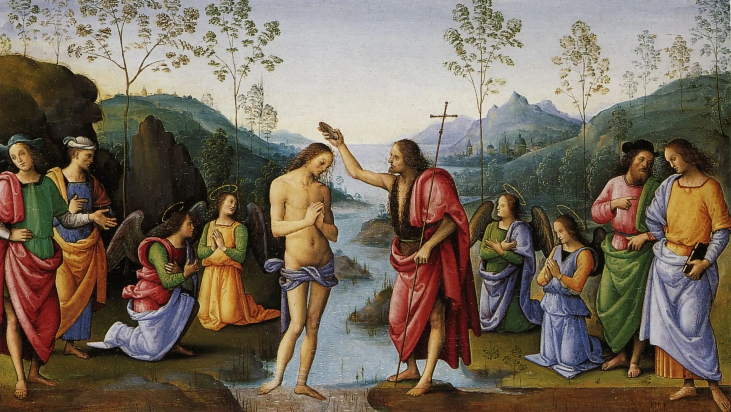 Le Baptême du Christ - Pietro Perugino - Alpha Reproduction