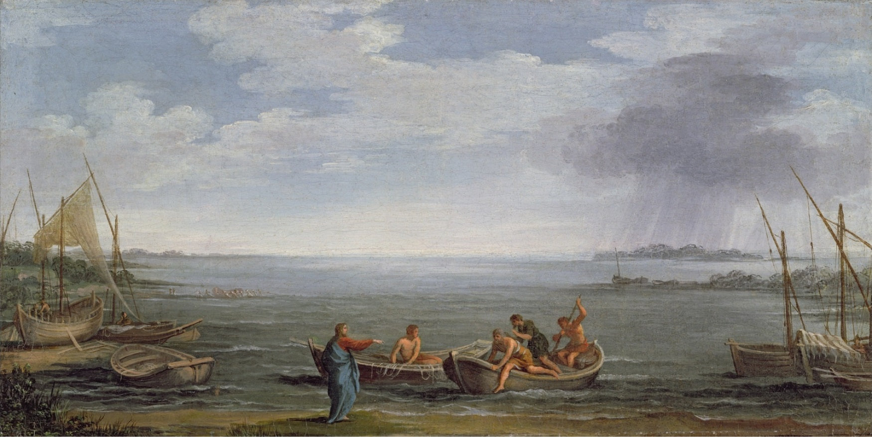 La vocation de saint Pierre et de saint André - Pietro da Cortona