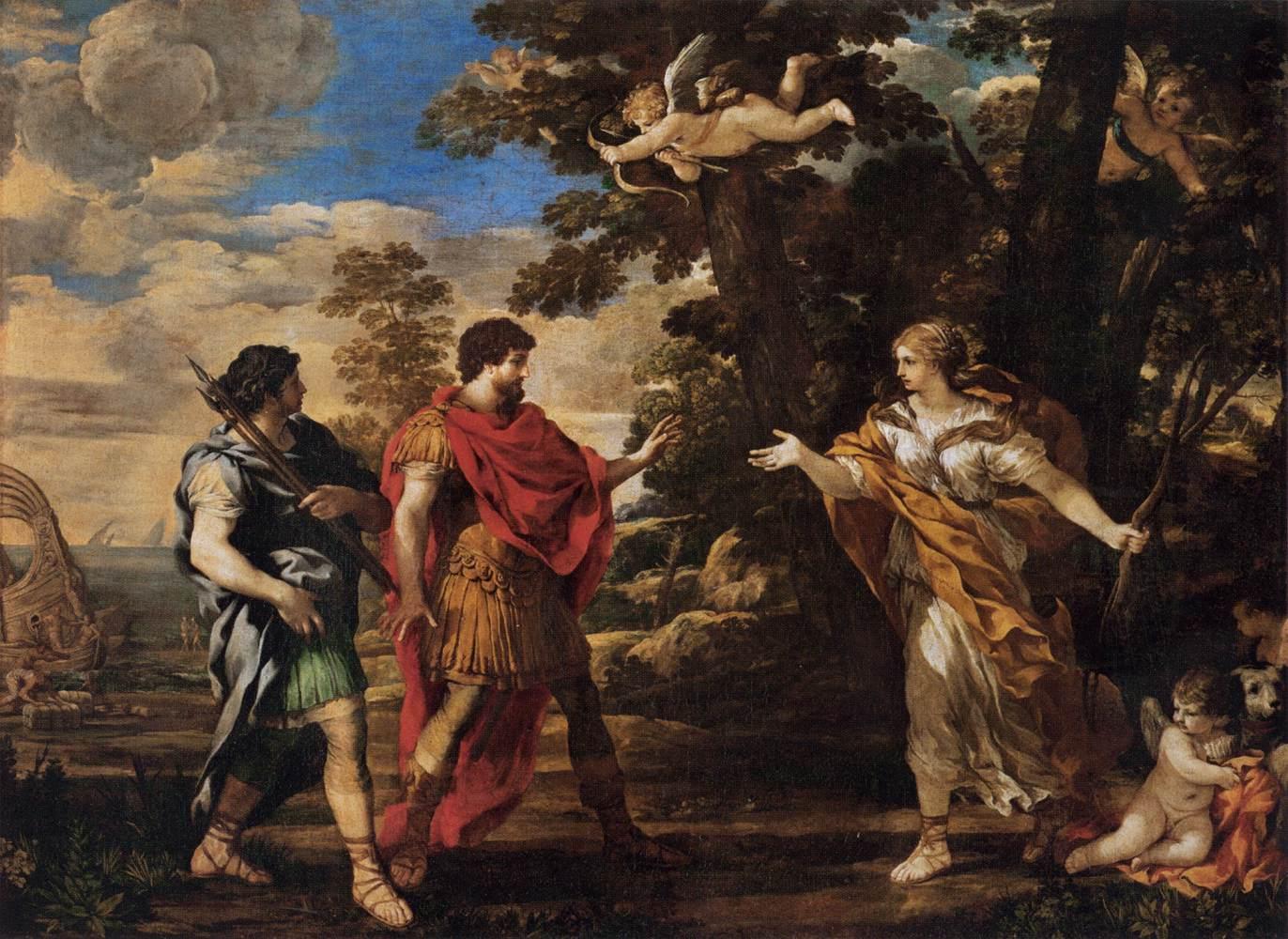 Vénus apparaissant à Énée - Pietro da Cortona