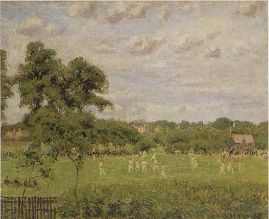 Cricket à Bedford Park, Londres - Camille Pissarro