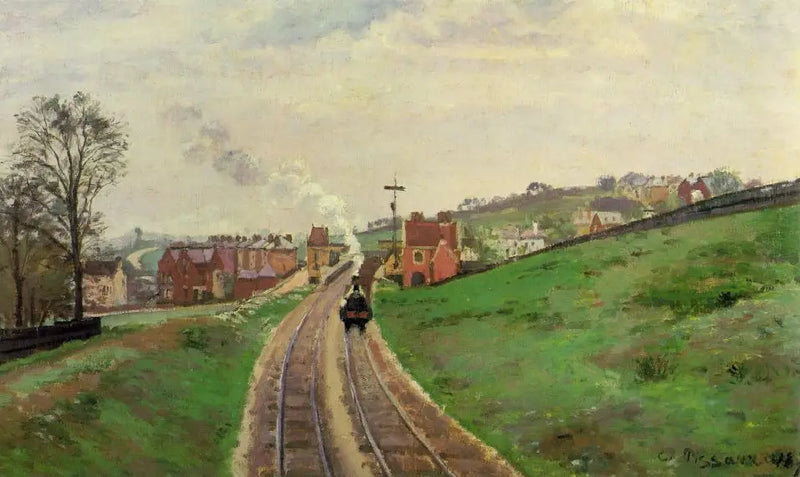 Gare de Lordship Lane, Dulwich - Camille Pissarro