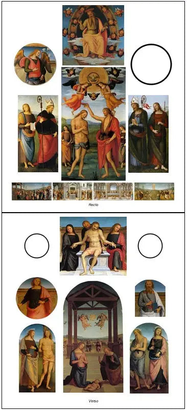 Polyptyque de Sant’Agostino - Pietro Perugino - Alpha Reproduction