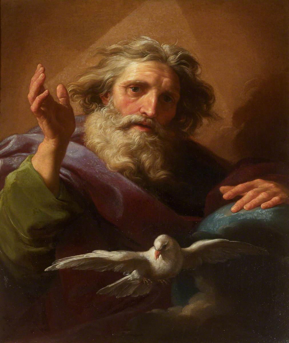 Dieu le Père et le Saint-Esprit - Pompeo Batoni