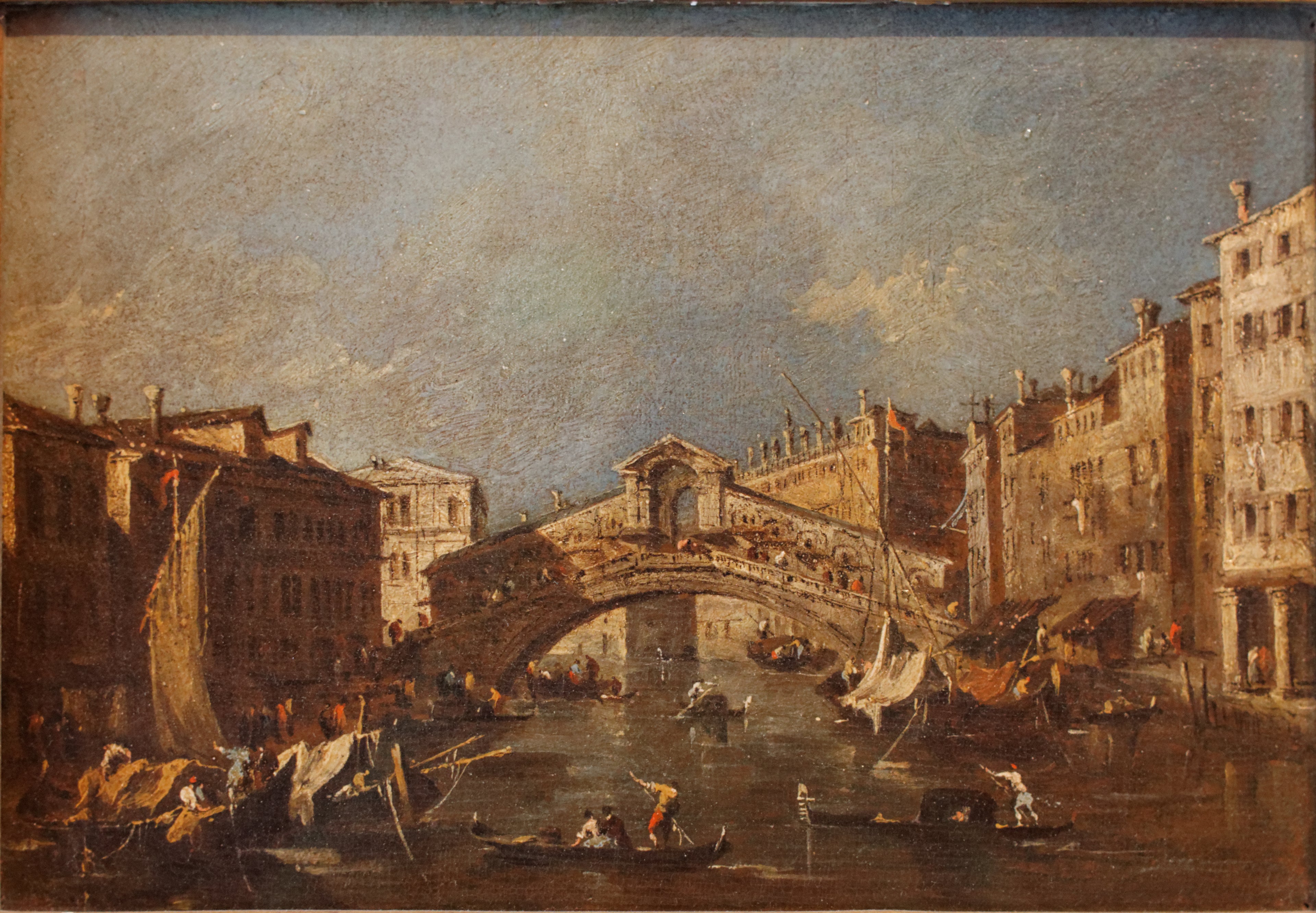 Le Pont du Rialto à Venise - Francesco Guardi - Alpha Reproduction