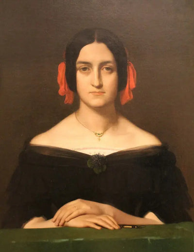 Portrait de Madame Oudiné - Hippolyte Flandrin - Alpha Reproduction